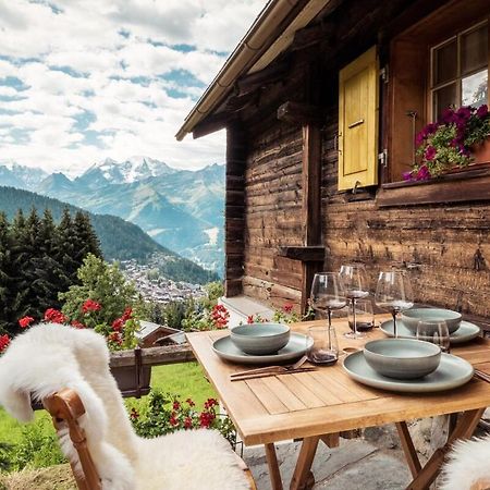 Cosy Chalet With Panoramic Views In Verbier Guest House Exterior foto